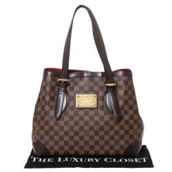 Pre Owned حقيبة لوي فيتون هامبستيد كانفاس دامييه أيبين MM