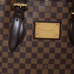 Pre Owned حقيبة لوي فيتون هامبستيد كانفاس دامييه أيبين MM