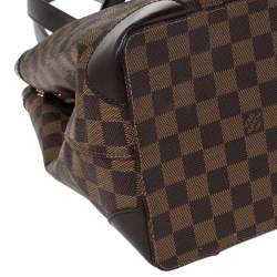 Pre Owned حقيبة لوي فيتون هامبستيد كانفاس دامييه أيبين MM
