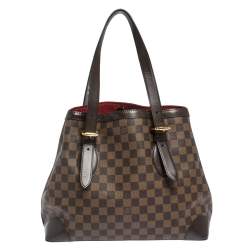 Pre Owned حقيبة لوي فيتون هامبستيد كانفاس دامييه أيبين MM