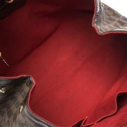 Pre Owned حقيبة لوي فيتون هامبستيد كانفاس دامييه أيبين MM