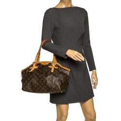 Pre Owned حقيبة لوى فيتون تيفولي كانفاس مونوغرامية GM