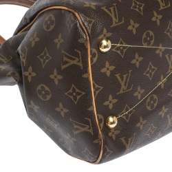 Pre Owned حقيبة لوى فيتون تيفولي كانفاس مونوغرامية GM