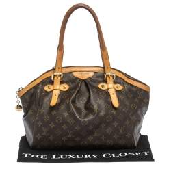 Pre Owned حقيبة لوى فيتون تيفولي كانفاس مونوغرامية GM