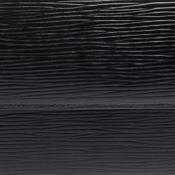 مملوكة مسبقًا Louis Vuitton Black Epi Leather  Porte Tresor International Wallet