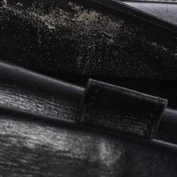 مملوكة مسبقًا Louis Vuitton Black Epi Leather  Porte Tresor International Wallet