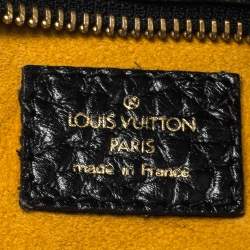 مملوكة مسبقًا Louis Vuitton Black Monogram Denim Neo Cabby MM Bag