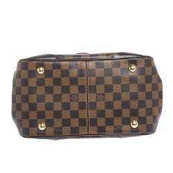 Pre Owned Louis Vuitton Damier Ebene Canvas Verona PM Bag