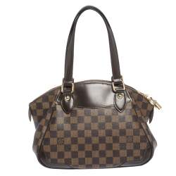 Pre Owned Louis Vuitton Damier Ebene Canvas Verona PM Bag