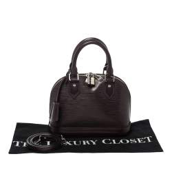 Pre Owned حقيبة لوي فيتون ألما جلد أيبي كويتسش BB