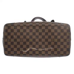 Pre Owned Louis Vuitton Damier Ebene Canvas Hampstead MM Bag