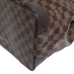 Pre Owned Louis Vuitton Damier Ebene Canvas Hampstead MM Bag