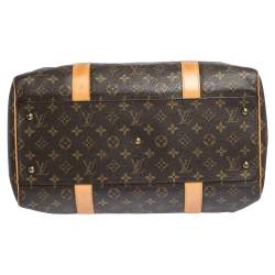 Pre Owned Louis Vuitton Monogram Canvas Carryall Duffel Bag