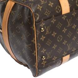 Pre Owned Louis Vuitton Monogram Canvas Carryall Duffel Bag