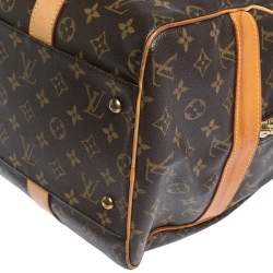 Pre Owned Louis Vuitton Monogram Canvas Carryall Duffel Bag