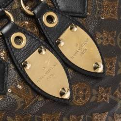 Pre Owned Louis Vuitton Black Monogram Canvas Limited Edition Eclipse Alma Bag