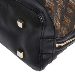 Pre Owned Louis Vuitton Black Monogram Canvas Limited Edition Eclipse Alma Bag