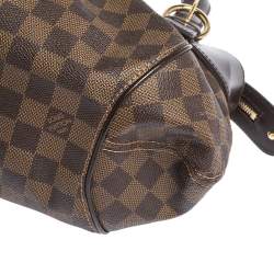 Pre Owned Louis Vuitton Damier Ebene Canvas Sistina PM Bag