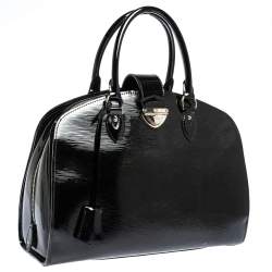 Pre Owned Louis Vuitton Black Electric Epi Leather Pont Neuf GM Bag