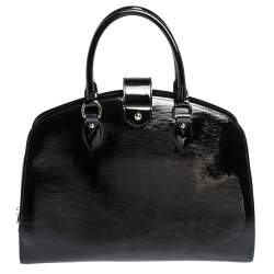 Pre Owned Louis Vuitton Black Electric Epi Leather Pont Neuf GM Bag