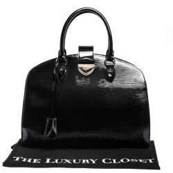 Pre Owned Louis Vuitton Black Electric Epi Leather Pont Neuf GM Bag