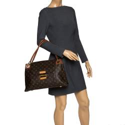 مملوكة مسبقًا حقيبة لوي فيتون أوليمبي كانفاس مونوغرامي بنية