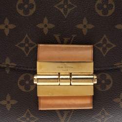 مملوكة مسبقًا حقيبة لوي فيتون أوليمبي كانفاس مونوغرامي بنية