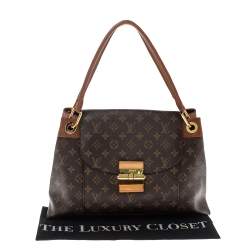 مملوكة مسبقًا حقيبة لوي فيتون أوليمبي كانفاس مونوغرامي بنية