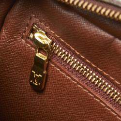 Pre Owned Louis Vuitton Brown Monogram Canvas Trocadero 27 Bag