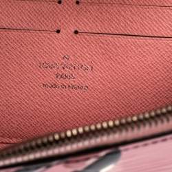 Louis Vuitton Pink Chain Flower Epi Leather Twist Wallet on Chain 