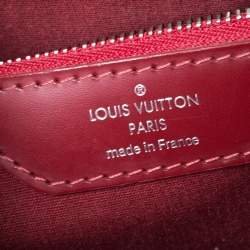 Pre Owned Louis Vuitton Rubis Epi Leather Brea MM Bag