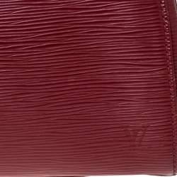 Pre Owned Louis Vuitton Rubis Epi Leather Brea MM Bag