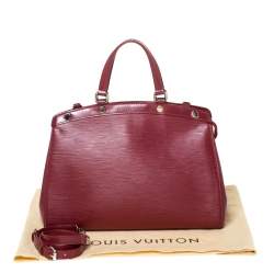 Pre Owned Louis Vuitton Rubis Epi Leather Brea MM Bag