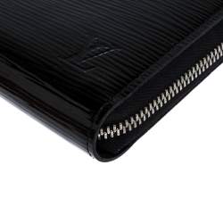 Pre Owned محفظة لوي فيتون "زيبي" جلد إيبي أسود اليكتريك