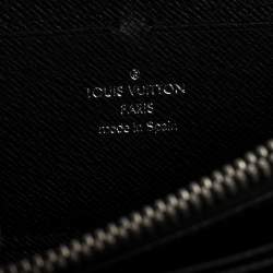 Pre Owned محفظة لوي فيتون "زيبي" جلد إيبي أسود اليكتريك