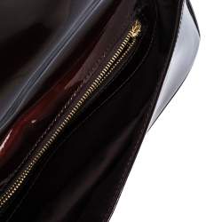 Pre Owned Louis Vuitton Amarante Vernis Sobe Clutch