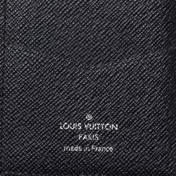 Pre Owned Louis Vuitton Black Epi Leather Pocket Organizer