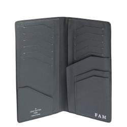 Louis Vuitton Grey Taiga Leather Brazza Wallet