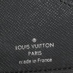 Louis Vuitton Grey Taiga Leather Brazza Wallet