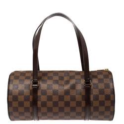 Pre Owned Louis Vuitton Damier Ebene Canvas Papillon 30 Bag 