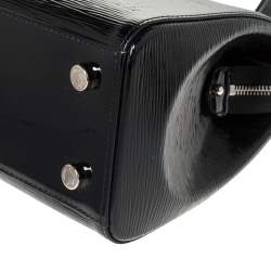 Pre Owned Louis Vuitton Black Electric Epi Leather Brea MM Bag