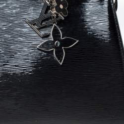 Pre Owned Louis Vuitton Black Electric Epi Leather Brea MM Bag