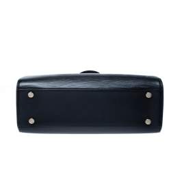 Pre Owned حقيبة لوي فيتون بريه جلد أيبي سوداء GM