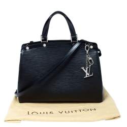 Pre Owned حقيبة لوي فيتون بريه جلد أيبي سوداء GM