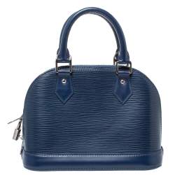 مملوكة مسبقًا Louis Vuitton Indigo Epi Leather Alma BB Bag