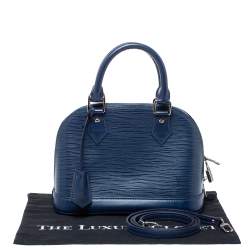 مملوكة مسبقًا Louis Vuitton Indigo Epi Leather Alma BB Bag