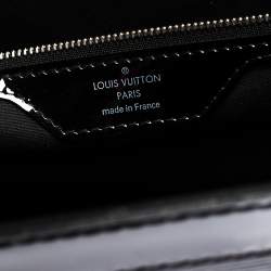 Pre Owned Louis Vuitton Black Electric Epi Leather Brea GM Bag