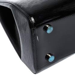 Pre Owned Louis Vuitton Black Electric Epi Leather Brea GM Bag