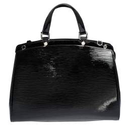 Pre Owned Louis Vuitton Black Electric Epi Leather Brea GM Bag