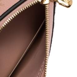 Louis Vuitton Rose Poudre Monogram Empreinte Leather Zoe Wallet